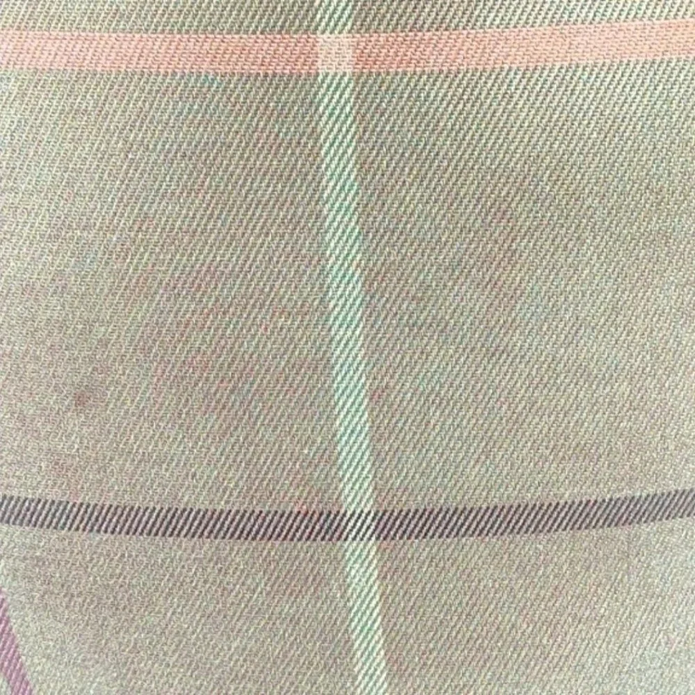 Burberrys Vintage Nova Check Leather Trimmed Large Tote with COA